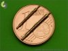 Master AM-48-054 Italian machine gun Breda SAFAT 12,7mm barrels (2pcs) (1:48)